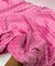 Pink Minky Dot Fabric by the Yard, 60" Wide Ultra-Soft Plush Minky Fabric for Baby Blankets, Nursery Decor, Plush Toys & Sewing